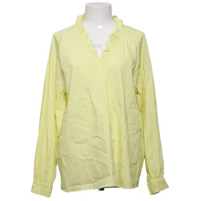Blouse (Geel, Wit) van Mos Mosh Katoen, Elastaan, Polyamide