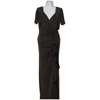 Robe de soirée (Noir, Or) de Fanny Fashion