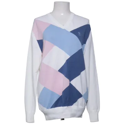 Pullover (Wit, Blauw, Roze) van Abacus Acryl, Katoen