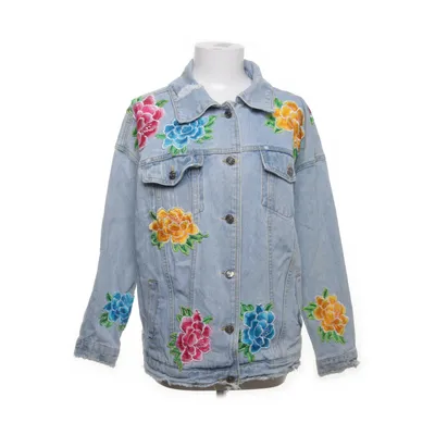 Denim jacket (Blue, Multicolored) from PrettyLittleThing