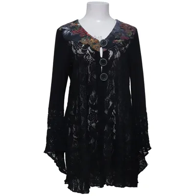 Cardigan (Black, Multicolored) from Kriss