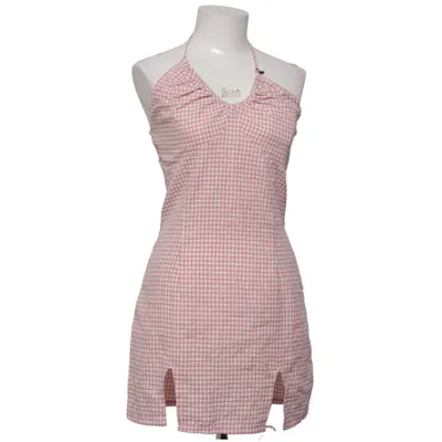 Halterneck dress (Pink, White) from Cape Clique