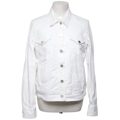 Veste en jean (Blanc) de Filippa K Coton, Élasthane