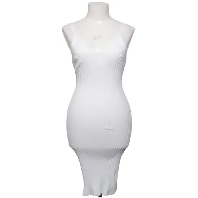Dress (White) from By Clara Paris Polyester, Viscose