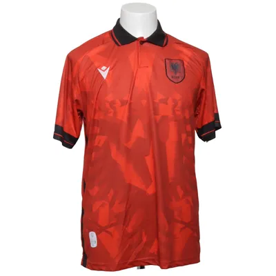 Maillot de football (Rouge, Noir) de Macron
