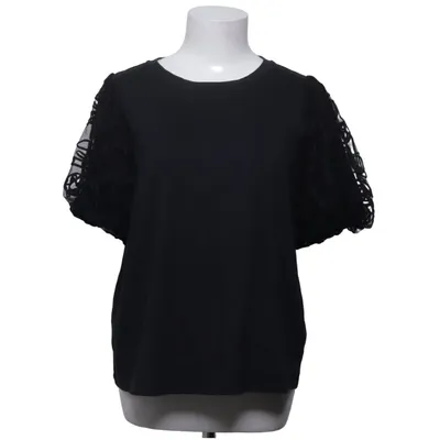 Top (Black) from VILA Cotton, Polyamide, Polyester