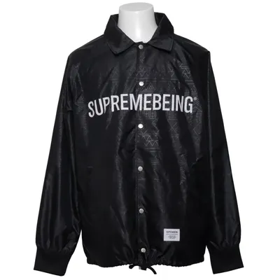 Veste d'entraineur (Noir) de Supremebeing Polyamide, Polyester