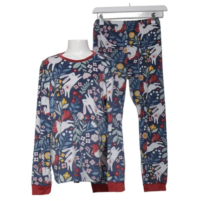 Pyjamas (Blå, Flerfärgad) från Penti Elastan, Polyester