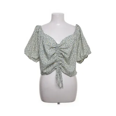 Crop top (Grön, Flerfärgad) från Shein Curve