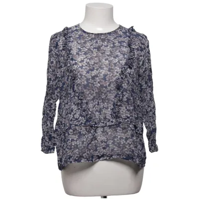 Blouse (Blauw, Grijs, Wit) van Madewell Zijde
