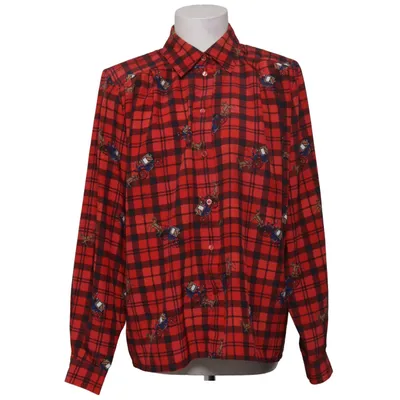 Flanellskjorta (Röd, Svart, Flerfärgad) från Alexander Polyester