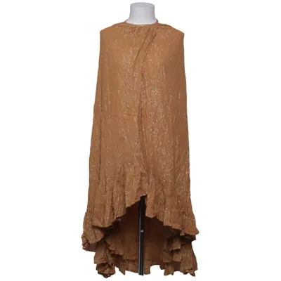 Beach dress (Brown) from Sundress Metallic fiber, Viscose
