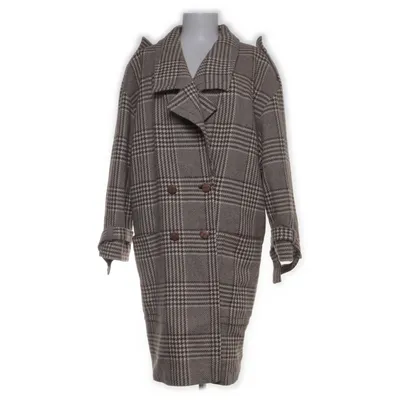 Manteau (Blanc, Beige) de Lucie Linden Angora, Polyamide, Viscose, Laine
