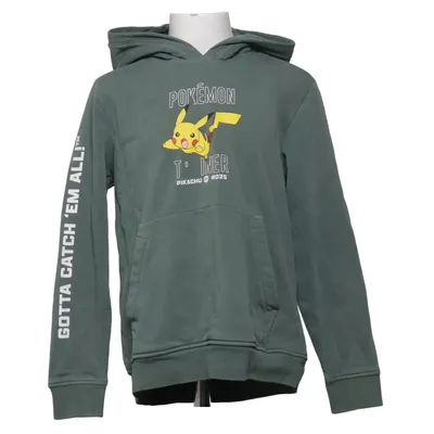 Hoodie (Green) from Pokémon Cotton, Polyester