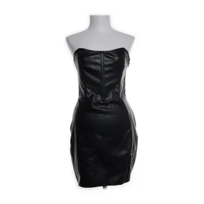 Leather dress (Black) from AsYou Polyester, Polyurethane