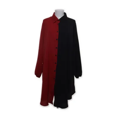 Blouse (Rood, Zwart) van Shein Curve Polyester
