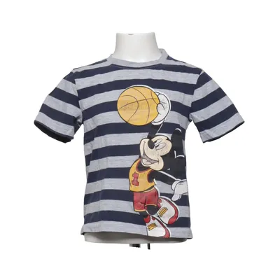 T-shirt (Blue, Gray, Multicolored) from Disney Mickey Mouse Cotton, Polyester