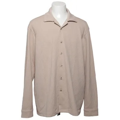 Kortærmet skjorte (Beige) fra Carisma Elastan, Polyester