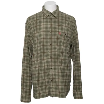 Flanellskjorta (Grön, Beige) från Fjällräven Polyester