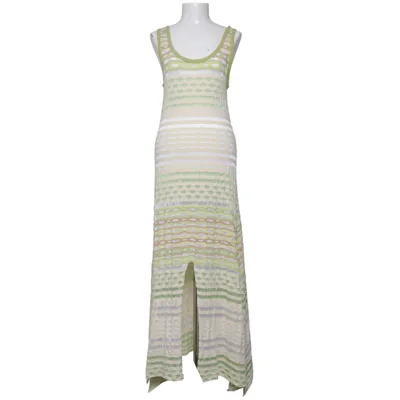 Maxi dress (Green, Yellow, Brown, Multicolored) from Sweater House Polyamide