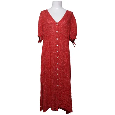 Blousejurk (Rood, Wit) van Miss Maya Viscose