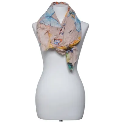 Sommerschal (Beige, Mehrfarbig) von The Moshi Baumwolle, Modal