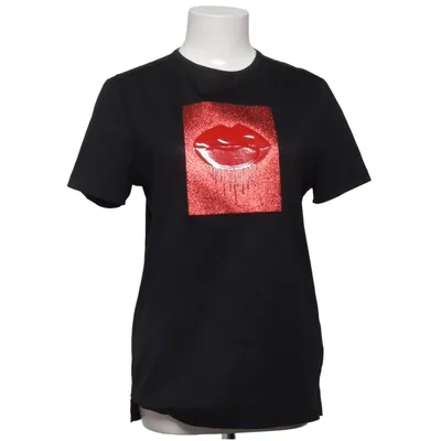 T-shirt (Svart, Röd) från Limitato Bomull