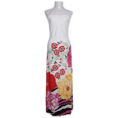Halternek jurk (Wit, Roze, Meerkleurig) van Anna Holtblad Elastaan, Viscose