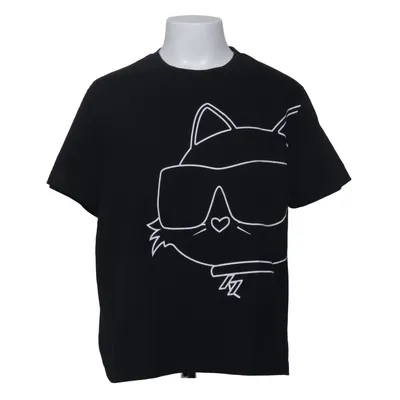 T-shirt (Schwarz, Weiß) von Karl Lagerfeld Kids Baumwolle