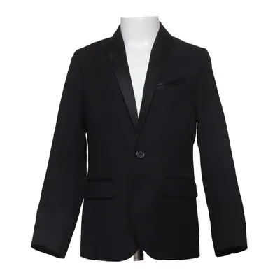 Blazer (Zwart) van H&M Polyester, Viscose, Wol