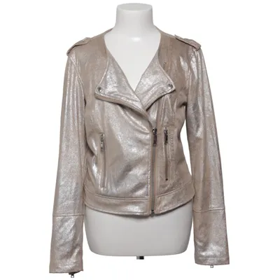 Biker jacket (Gold) from Page One Elastane, Polyester
