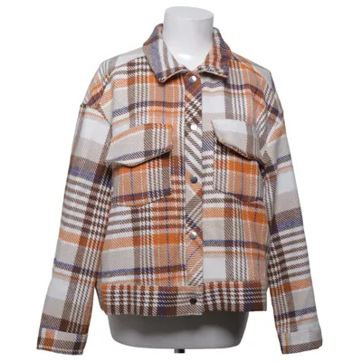 Surchemise (Marron, Blanc, Bleu) de Simplee Polyester, Laine