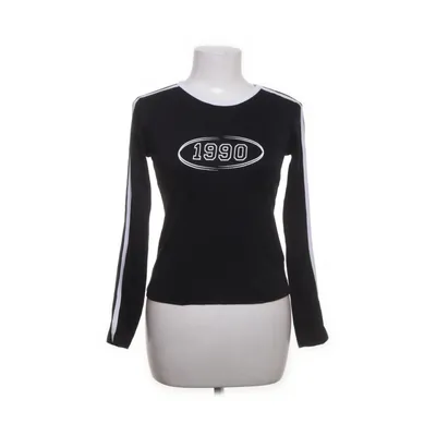 Long sleeve T-shirt (Black, White) from Brave Soul