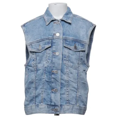 Spijker gilet (Blauw) van H&M Katoen