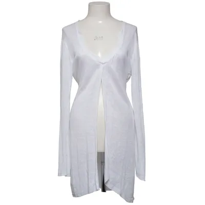 Cardigan (Wit) van Sarah Pacini Linnen