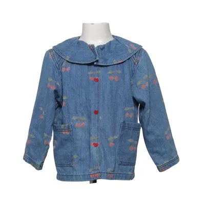 Denimjakke (Cherry On Top) fra Konges Sløjd Økologisk bomuld