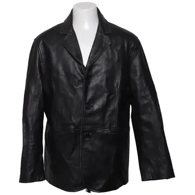 Överskjorta (Svart) från Zara Leather Collection Skinn