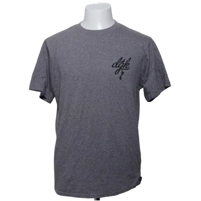 T-shirt (Gris) de DGK Coton, Polyester