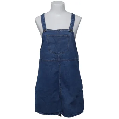 Latzkleid (Blau) von New Look Denim Baumwolle, Polyester, Viskose