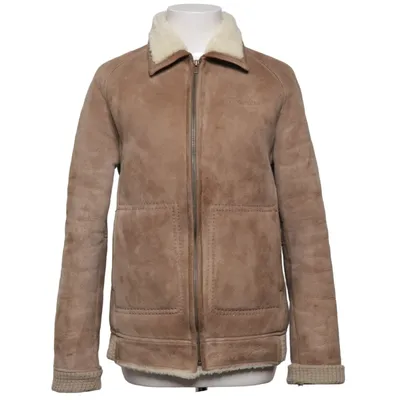 Shearlingjakke (Brun, Beige) fra Timberland Læder