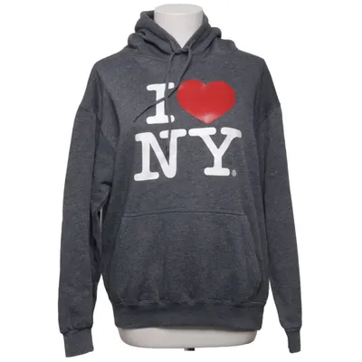 Hættetrøje (Grå) fra I Love NY Bomuld, Polyester