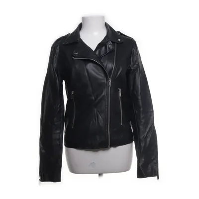 Bikerjack (Zwart) van VILA Clothes Polyurethaan