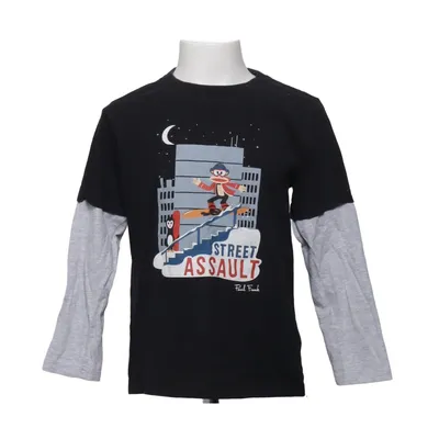 T-shirt à manches longues (Noir, Gris, Multicolore) de Paul Frank Coton