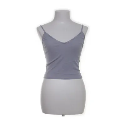 Crop top (Blå, Vit) från Brandy Melville Bomull, Elastan, Viskos