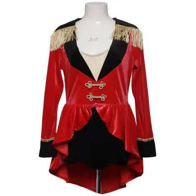 Fancy dress (Red, Multicolored) from Divided by H&M Elastane, Polyester