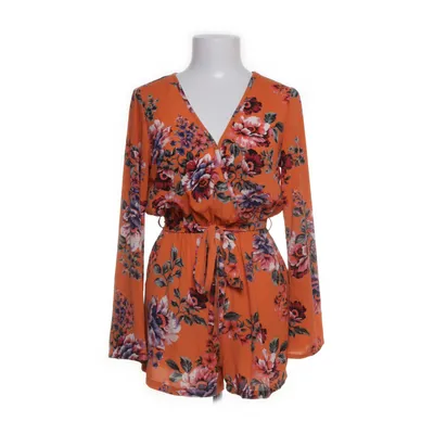 Jumpsuit (Orange, Multicolored) from New Look Elastane, Polyester