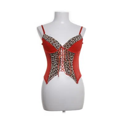Corset (Red) from Sexkiss Elastane, Polyamide