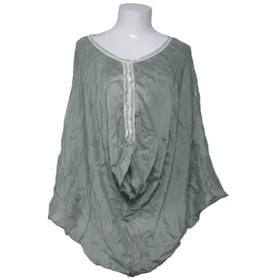 Top (Green) from Drys Elastane, Silk, Viscose