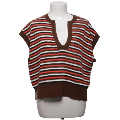 Slipover (Brun, Hvid, Sort, Orange) fra Closed Bomuld, Linned
