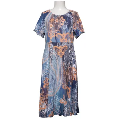 Robe (Bleu, Multicolore) de Sunday Élasthane, Viscose